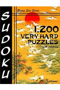 1,200 Very Hard Sudoku Puzzles With Solutions