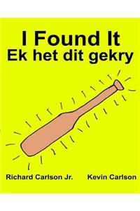 I Found It Ek het dit gekry