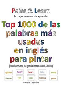 Top 1000 de las palabras inglesas más usadas (Volumen 3
