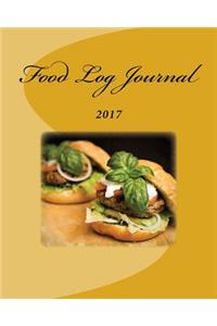 Food Log Journal 2017