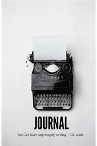 Typewriter Journal