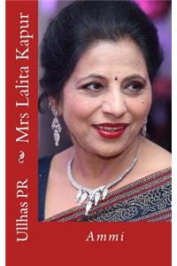 Mrs Lalita Kapur