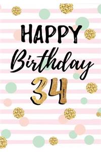Happy Birthday 34