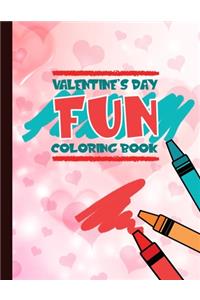 Valentine's Day Fun Coloring Book