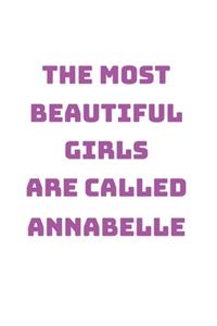 Annabelle Girl Woman Notebook