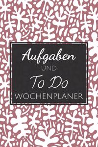 Aufgaben und To Do Wochenplaner