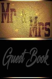 Mr & Mrs Guest Book