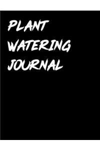 Plant Watering Journal