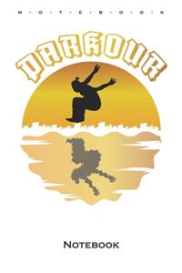 Parkour sunset Notebook