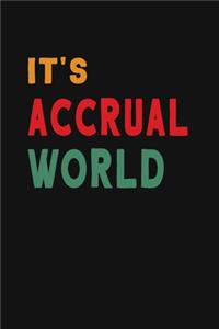 It's Accrual World