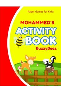 Mohammed's Activity Book