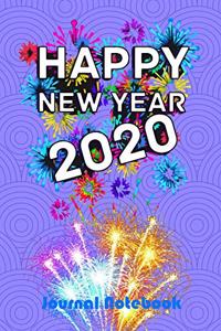 Happy New Year 2020 journal notebook