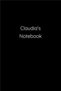 Claudia's Notebook