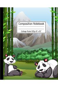 Composition Notebook College Ruled 120p 8