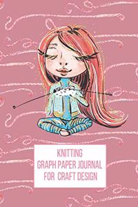 Knitting Graph Paper Journal for Craft Design