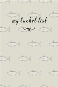 My Bucket List
