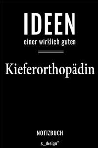 Notizbuch für Kieferorthopäden / Kieferorthopäde / Kieferorthopädin