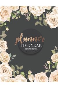 2020-2024 five year planner calendar