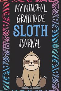 My Mindful Gratitude Sloth Journal