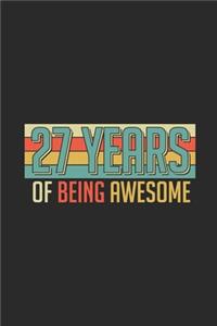 27 Years Of Being Awesome