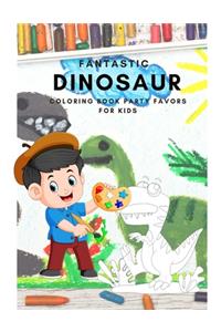 Fantastic Dinosaur Coloring Book Party Favors For Kids