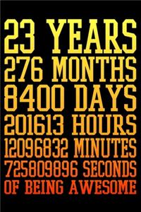 23 Years Of Being Awesome