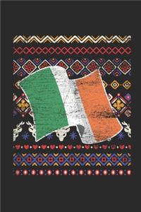 Ugly Christmas - Ireland Flag: Graph Paper Notebook / Journal (6" X 9" - 5 Squares per inch - 120 Pages) - Ugly Christmas Gift Idea