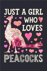 Just a Girl Who Loves Peacocks