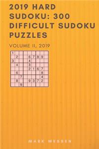 2019 Hard Sudoku