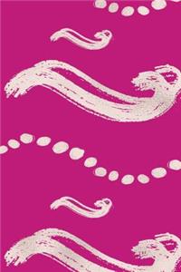 Cute Pattern Rose Gold Sketchbook 6