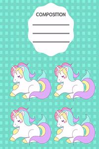 Unicorn Composition Notebook