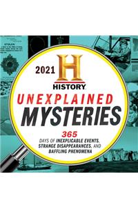 2021 History Channel Unexplained Mysteries Boxed Calendar