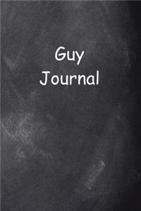 Journal For Men Guy Journal Chalkboard Style