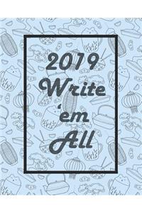 2019 Write 'em All