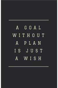 A Goal Without a Plan