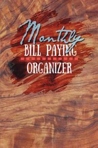 Monthly Bill Paying Organizer