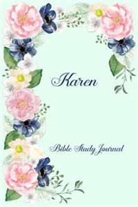 Personalized Bible Study Journal - Karen