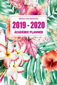 2019-2020 Academic Planner Weekly and Monthly