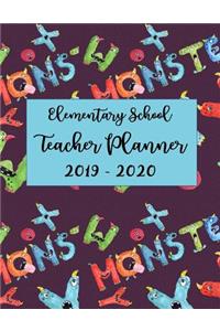 Elementary School Teacher Planner 2019 - 2020