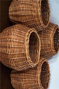 A Collection of 4 Wicker Baskets Journal