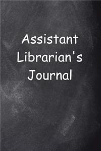 Assistant Librarian's Journal Chalkboard Design