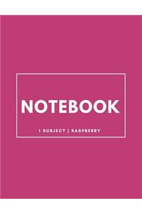 Notebook 1 Subject