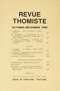 Revue Thomiste - 4/1990