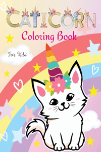 - Caticorn Coloring Book for Kids