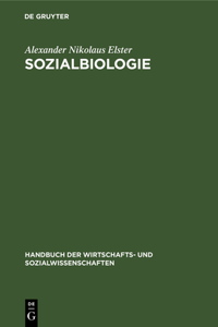 Sozialbiologie: Bevölkerungswissenschaft Und Gesellschaftshygiene