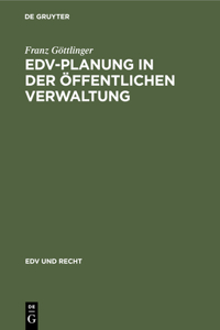 Edv-Planung in Der Öffentlichen Verwaltung