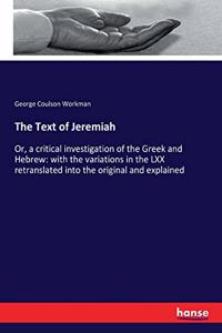 Text of Jeremiah