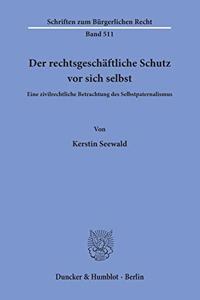 Der Rechtsgeschaftliche Schutz VOR Sich Selbst