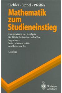 Mathematik Zum Studieneinstieg: Grundwissen Der Analysis Fur Wirtschaftswissenschaftler, Ingenieure, Naturwissenschaftler Und Informatiker (3., Verb.