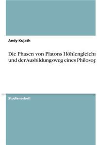 Die Phasen von Platons Höhlengleichnis und der Ausbildungsweg eines Philosophen